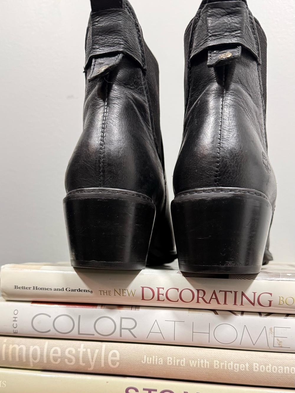 Timberland Black Leather Chelsea Ankle Boots - Picture 7 of 13